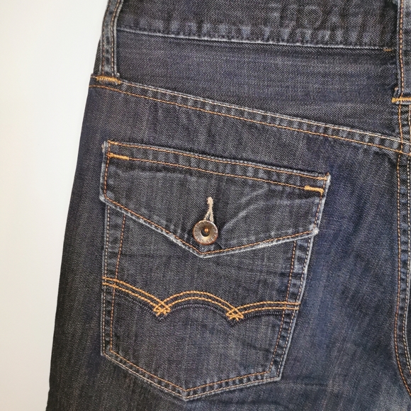 American Eagle Men's Denim Jeans StraightFit Black - Picture 5 of 6